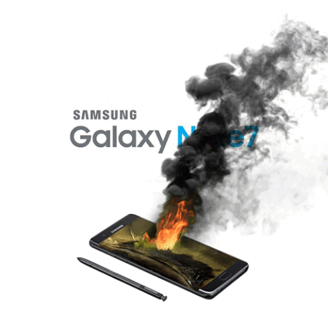 samsung note 7 explosion